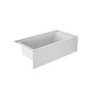 JACUZZI&reg; White 60 x 30 in. Soaker Alcove Bathtub with Left Drain 