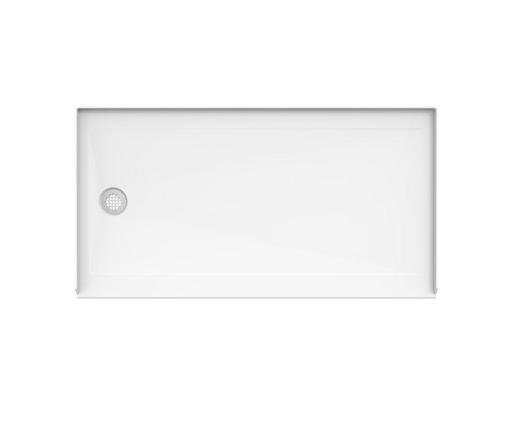 60X32 LOW PROFILE LH SHOWER BASE WHITE 