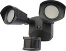 NUVO Bronze 20W 1-Light LED Dual Head Security Light 
