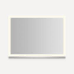 48 x 27 in. Recessed Mount, Semi-recessed Mount and Surface Mount Medicine Cabinet in Mirror Finish