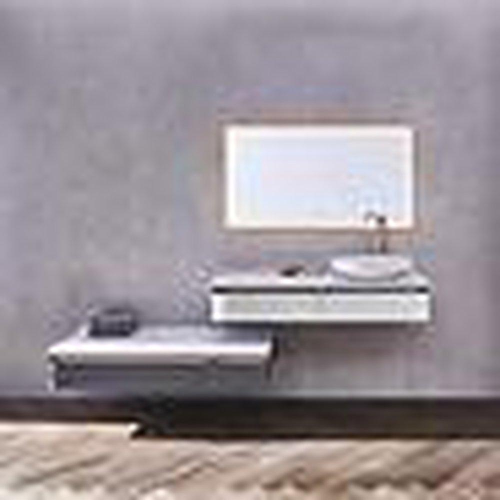 Robern Mirror Finish 27X48 1 DR MIR MED CAB W/ LED 