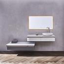 Robern Mirror 27 in. Recessed, Surface and Semi-recessed Mount Medicine Cabinet 