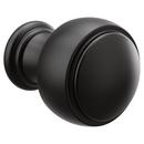 Moen Matte Black 1-8/25 in. Cabinet Knob 
