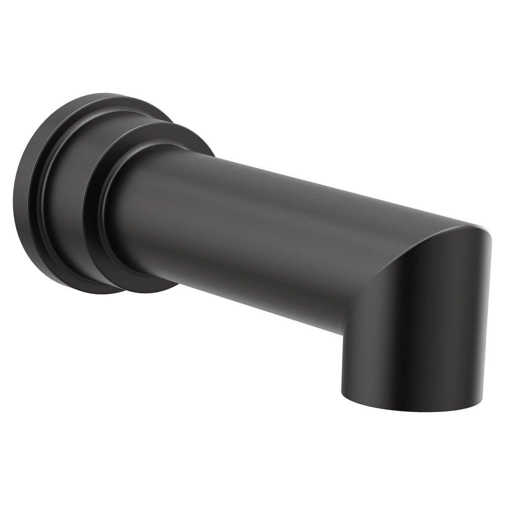 Moen Matte Black 7-1/8 in. Metal Tub Spout 