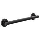 Moen Matte Black 18 in. Grab Bar 