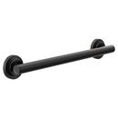 Moen Matte Black 18 in. Grab Bar 