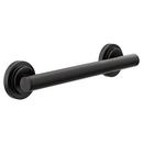 Moen Matte Black 12 in. Grab Bar 