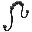 Moen Matte Black 3-1/10 in. Shower Curtain Ring 