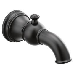 Diverter Tub Spout in Matte Black