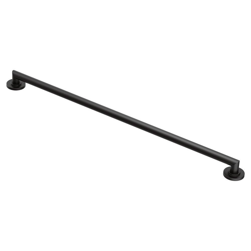 Moen Matte Black 42 in. Grab Bar 