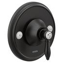 Single Handle Pressure Balancing Valve Trim in Matte Black