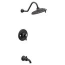 Single Handle Multi Function Bathtub & Shower Faucet in Matte Black (Trim Only) 