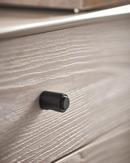 Moen Matte Black 1-19/100 in. Brass Cabinet Knob 