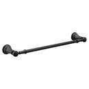 18 in. Towel Bar in Matte Black 