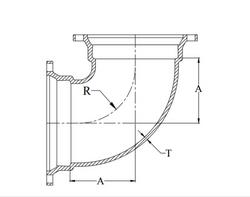 16 mj c153 90 bend l/a zn