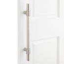 12 in. Brass Door Pull in Satin Brass