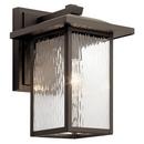 Kichler Lighting Olde Bronze 1-Light Medium E-26 Incandescent Outdoor Wall Sconce in Olde Bronze 