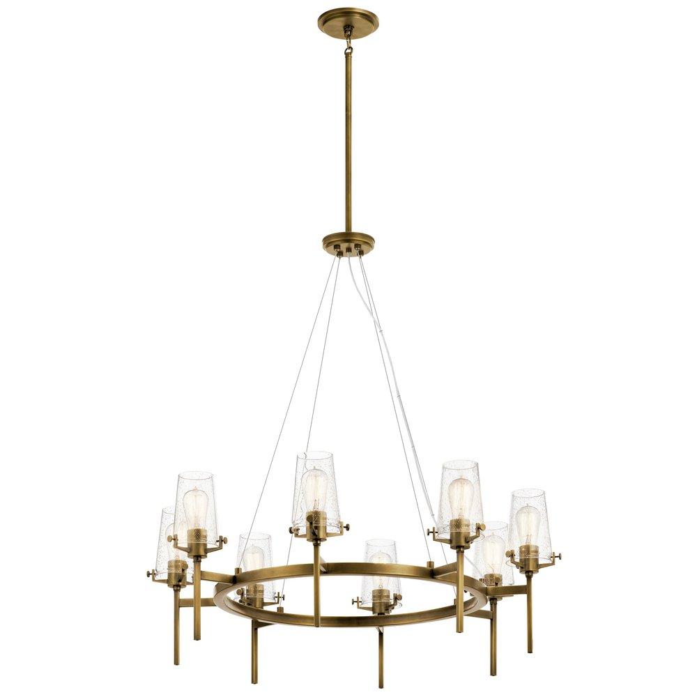 *CVR* CHANDELIER 8LT 