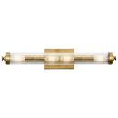 Kichler Lighting Natural Brass 40W 4-Light Candelabra E-12 Vanity Fixture 