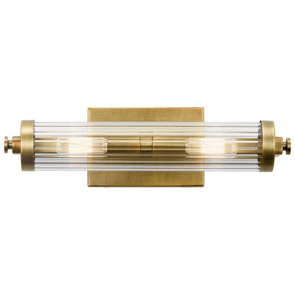 Kichler Lighting Natural Brass 80W 1-Light 4-1/2 in. Wall Sconce 