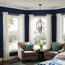 Kichler Lighting Black 60W 4-Light Candelabra E-12 Incandescent Pendant 