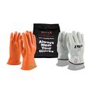 NOVAX® Orange Rubber Glove with Nylon Bag in Orange 