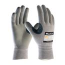 L Size Dyneema® Glove with Nitrile Coated MicroFoam Grip in Grey
