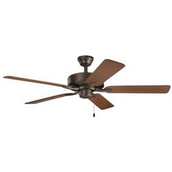 52W Ceiling Fan in Black