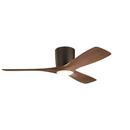 Kichler Lighting Satin Natural Bronze 57W 1-Light 3-Blade LED Ceiling Fan 