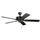 Kichler Lighting Satin Black 52W 5-Blade Ceiling Fan 