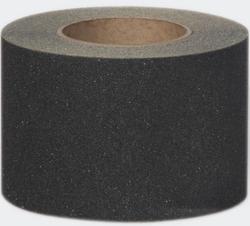 4 in. x 60 ft. Silicon Carbide Non-slip Grit Tape in Black