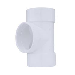 6 in. PVC DWV Cleanout Tee (Without Plug)