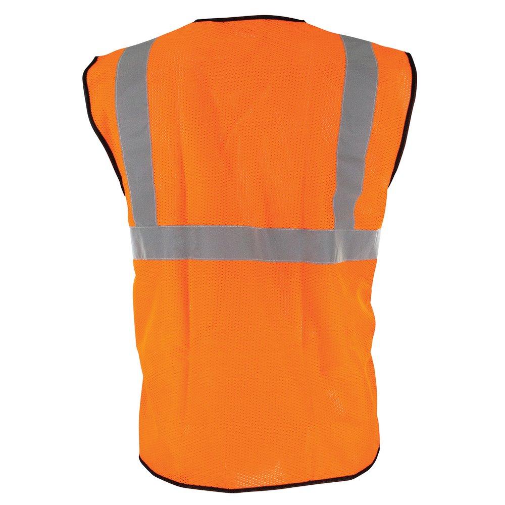 SAS Safety Orange Class 2 Safety Vest in Orange 