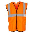 SAS Safety Orange Class 2 Safety Vest in Orange 