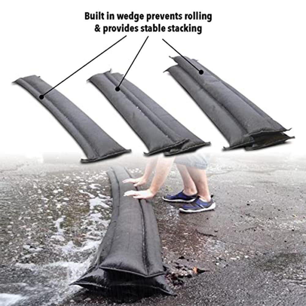 Quick Dam Black 10 ft. Flood Barrier 