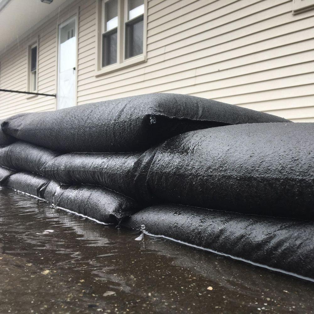 Quick Dam Black 12 x 24 in. Flood Bag 