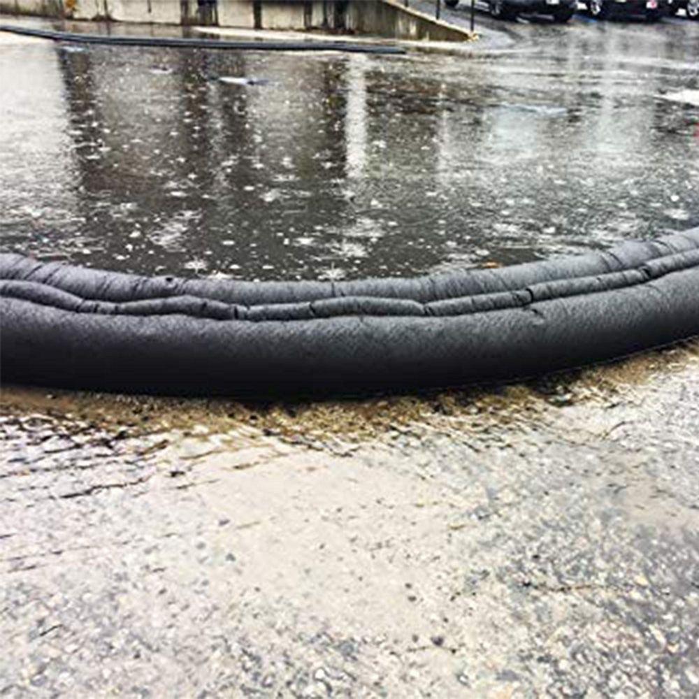 Quick Dam Black 3-1/2 in. Flood Barrier (Pack of 2) 