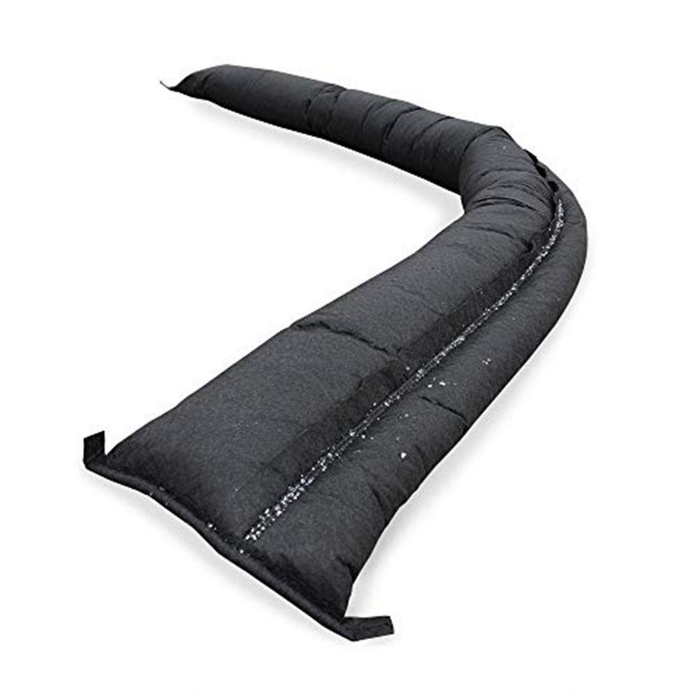 Quick Dam Black 3-1/2 in. Flood Barrier (Pack of 2) 