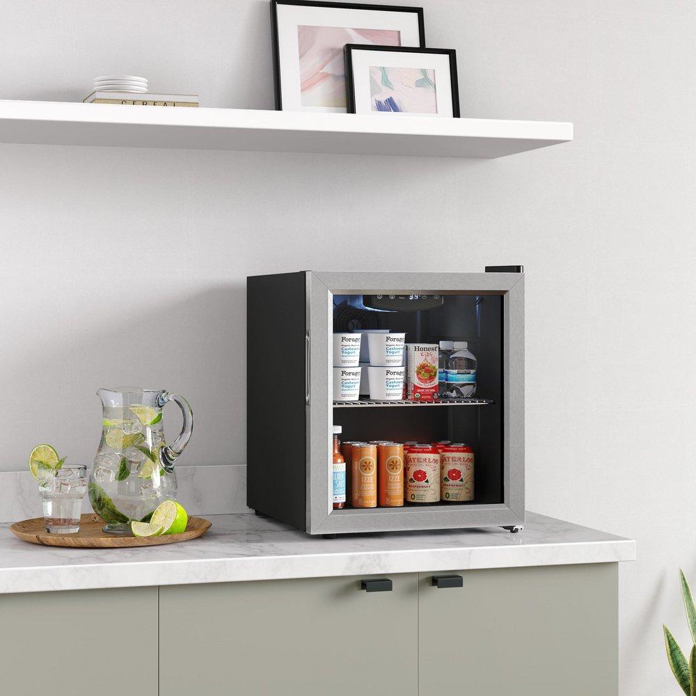 Edgestar Stainless Steel 17-3/16 in. 3.74 cu. ft. Beverage Cooler 