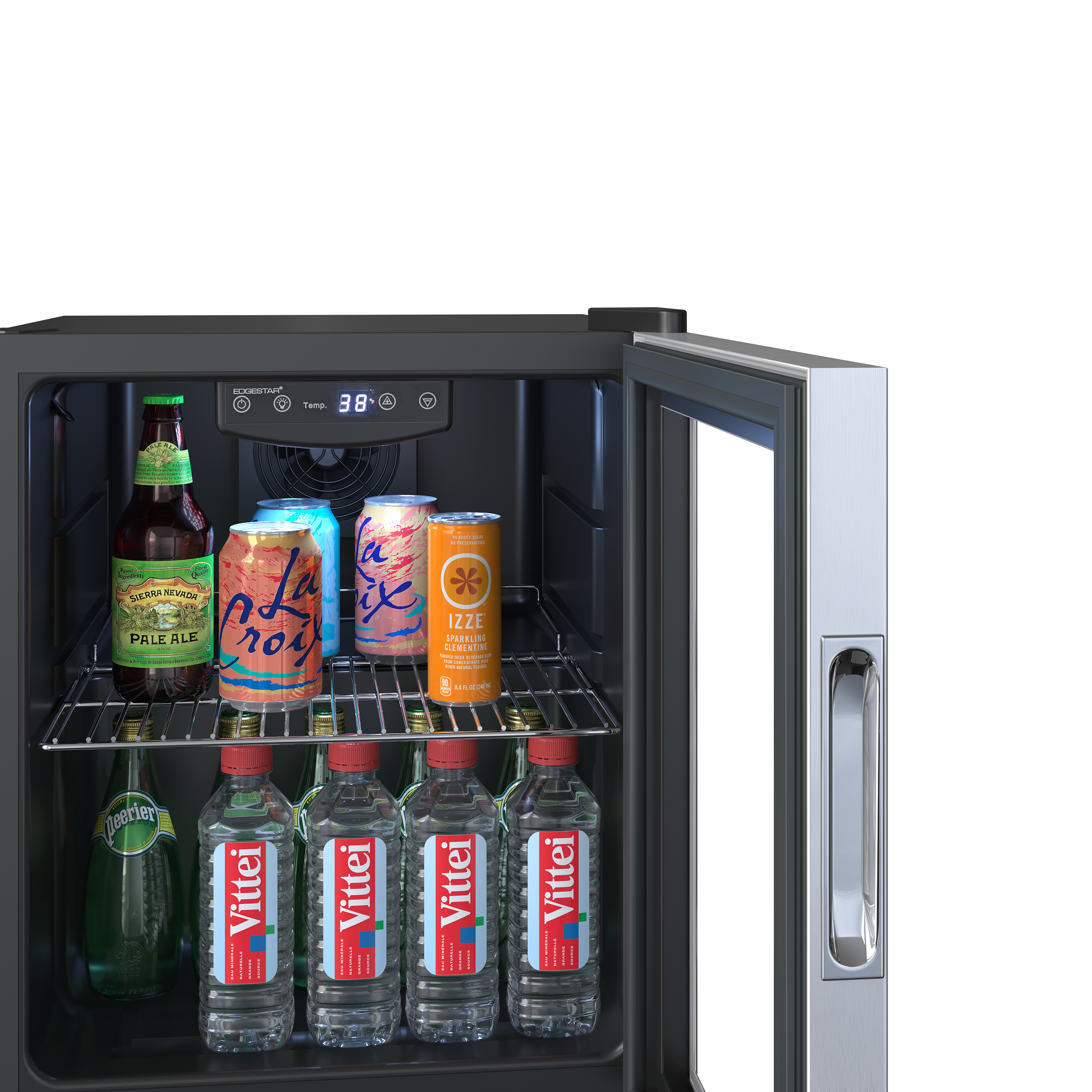Edgestar Stainless Steel 17-3/16 in. 3.74 cu. ft. Beverage Cooler 