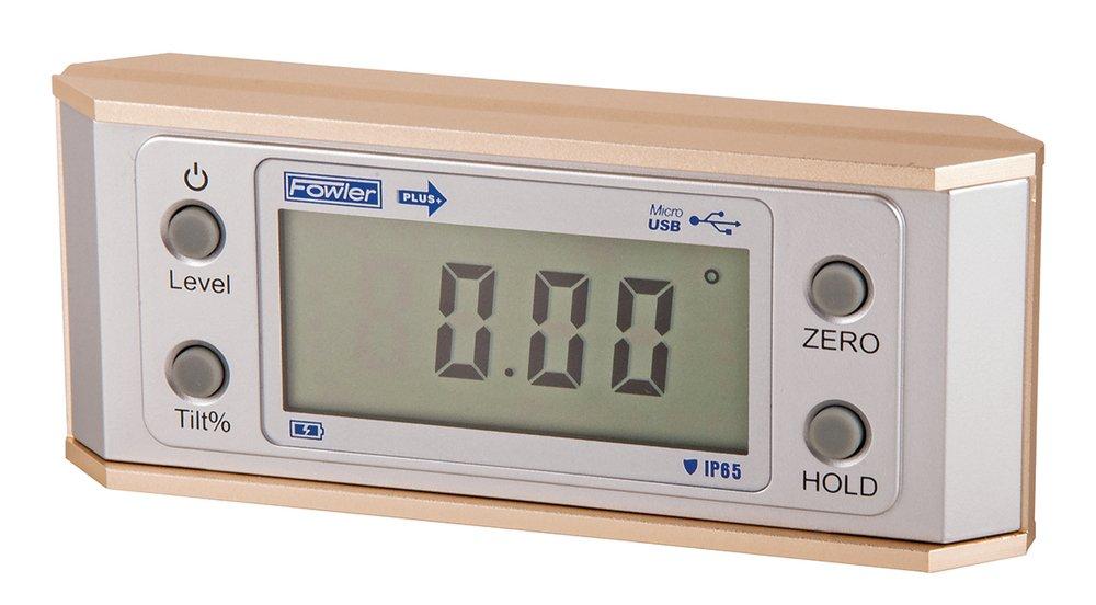 Fred V Fowler Company Gold Digi-level Protractor 