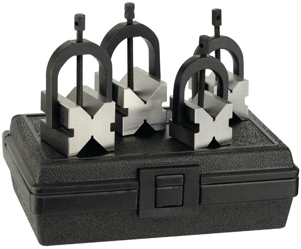 Fred V Fowler Company Silver 1-3/8 in. V-block Set 