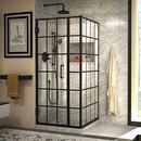 DreamLine Satin Black UNIDOOR TOULON 34X34X72 SHEN SABL 