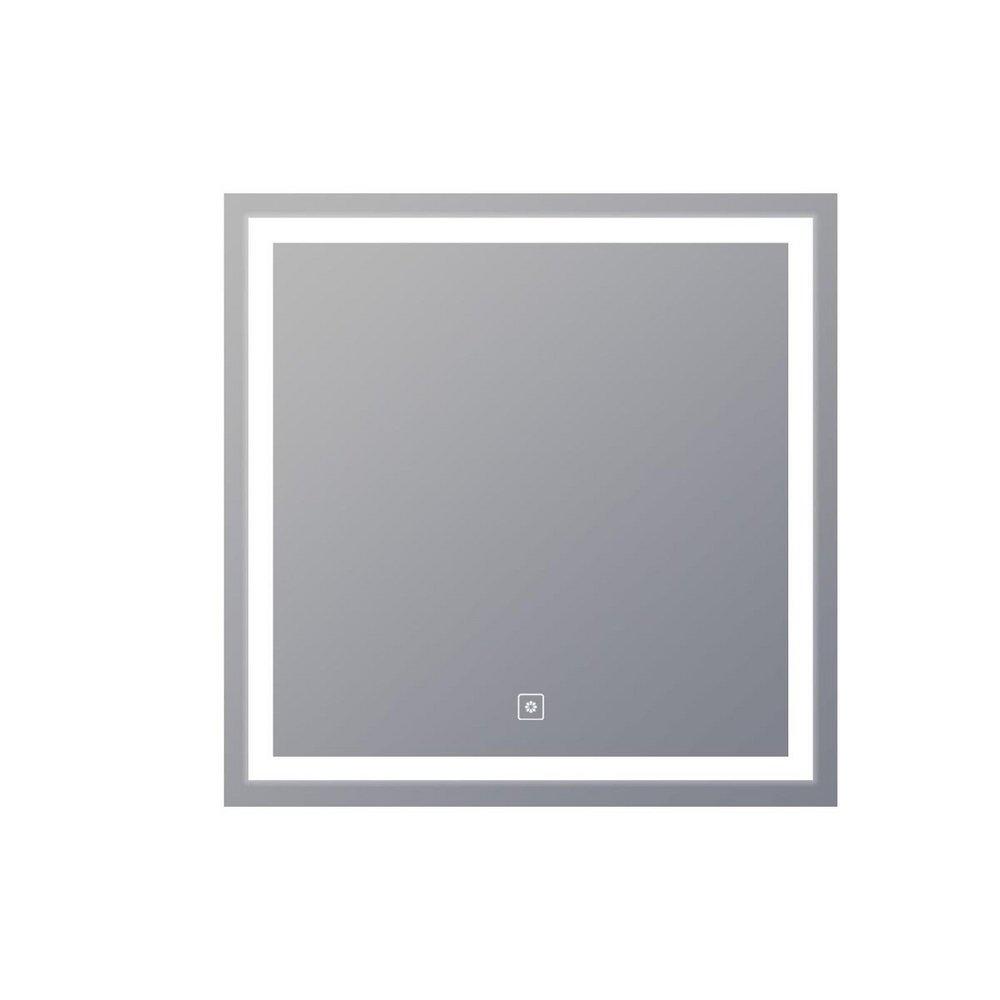 Electric Mirror Mirror 1-3/4 in. Mirror Square in Silver Tones 