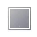 Electric Mirror Mirror 1-3/4 in. Mirror Square in Silver Tones 