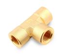 3/8 in. FPT Brass Pipe Tee