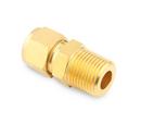 1/2 x 1/8 in. OD Tube x MNPT Reducing Brass Compression Connector