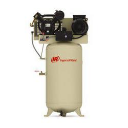 7.5 HP 80 Gal 175 Max PSI Two-Stage Stationary Electric (208 Volt 3 Phase) Fully Packaged Reciprocating Air Compressor