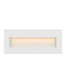 2.5W LED Wide Horizontal Step Light in Satin White