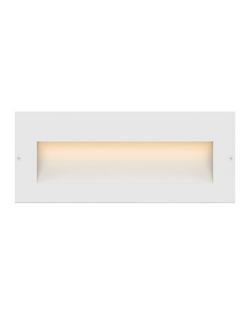 2.5W LED Wide Horizontal Step Light in Satin White
